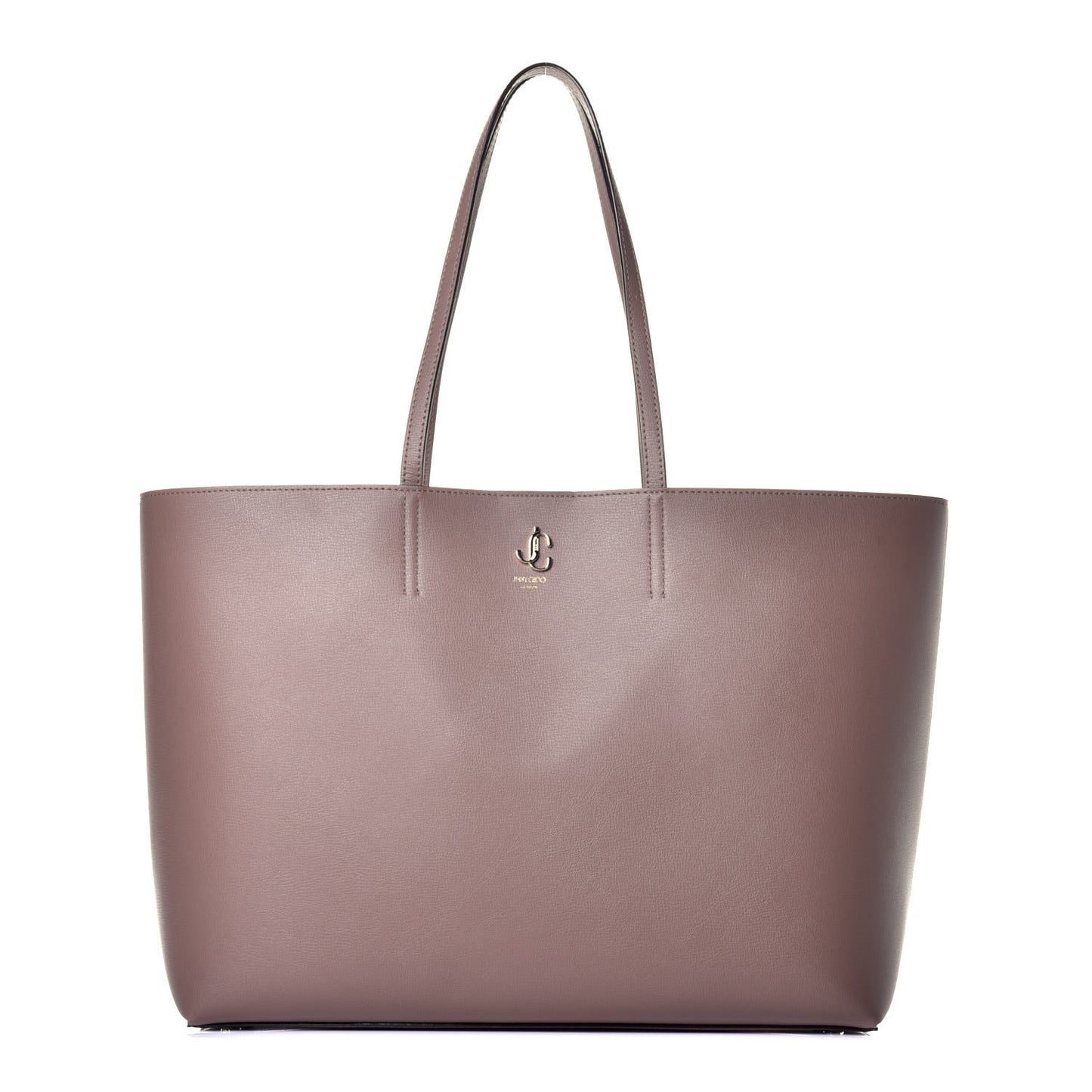 Grainy Calfskin JC Tote Light Taupe