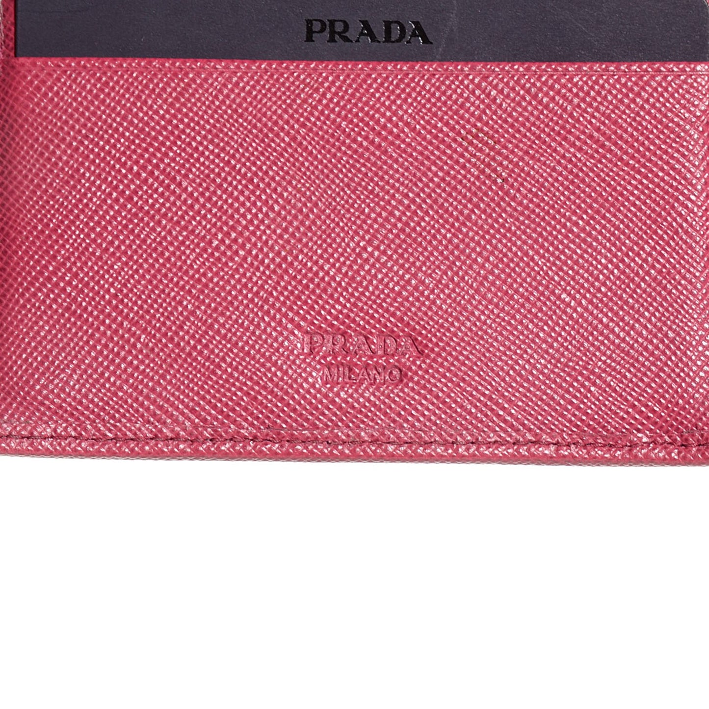Saffiano Metal Continental Wallet Ibisco