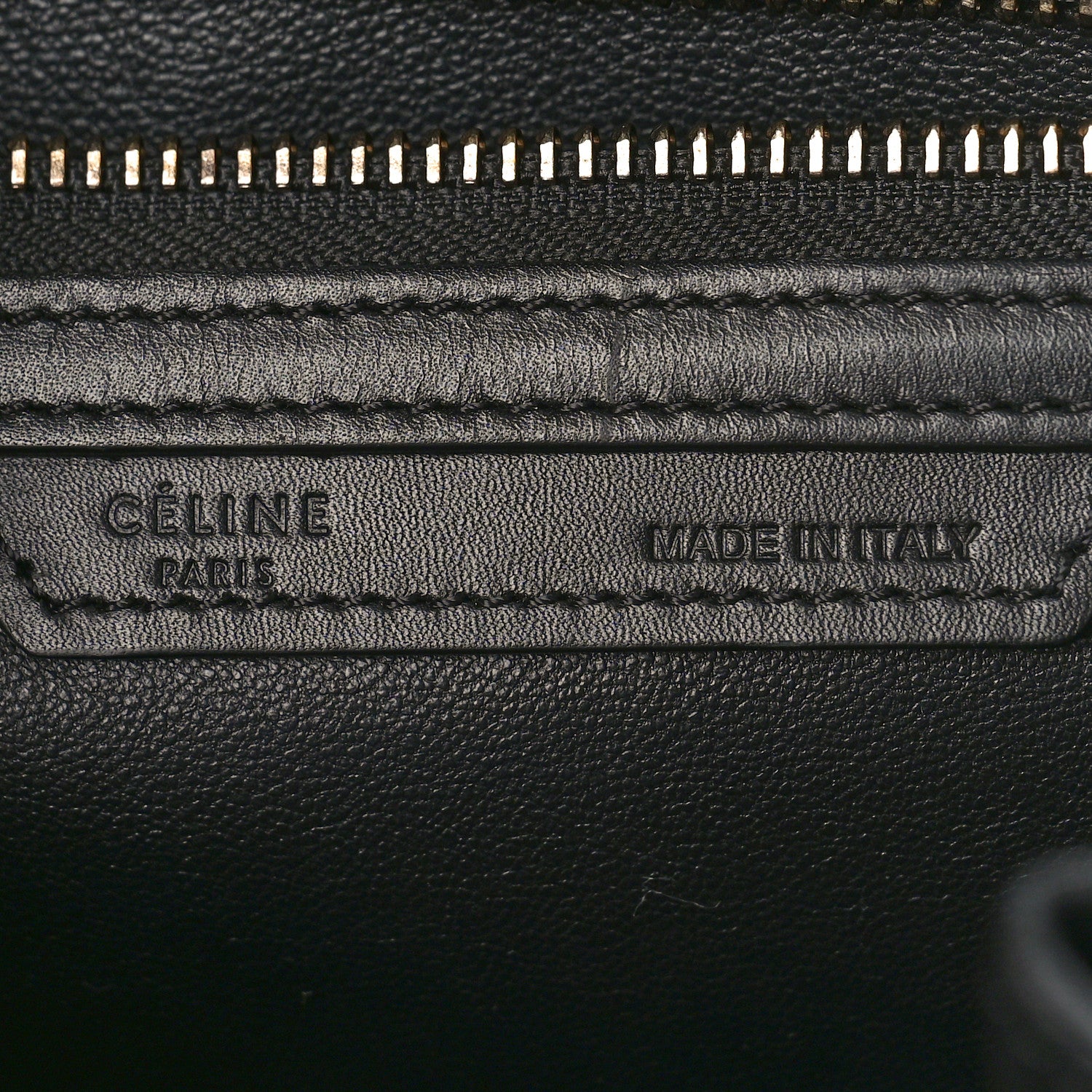 Celine Elephant Calfskin Mini Tri-Color Luggage Beige 7 of 14