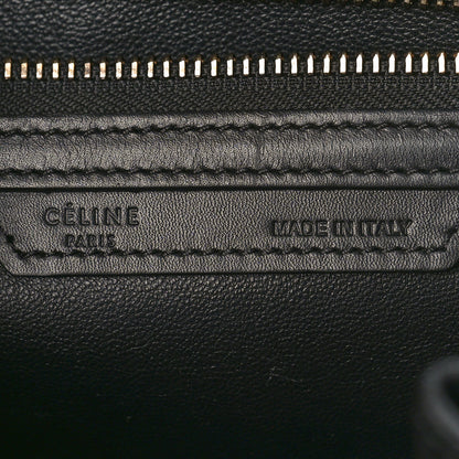 Celine Elephant Calfskin Mini Tri-Color Luggage Beige 7 of 14