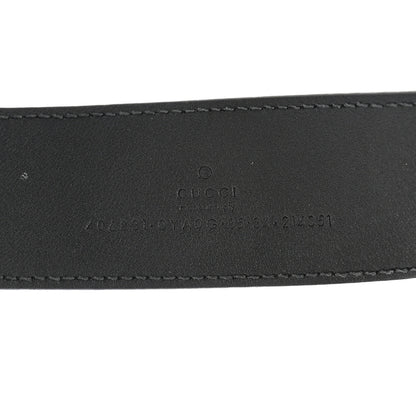 Gucci Plutone Calfskin Double G 40mm Belt 85 34 Black 3 of 4