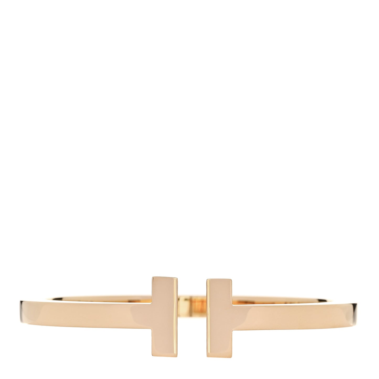 18K Yellow Gold T Square Bracelet