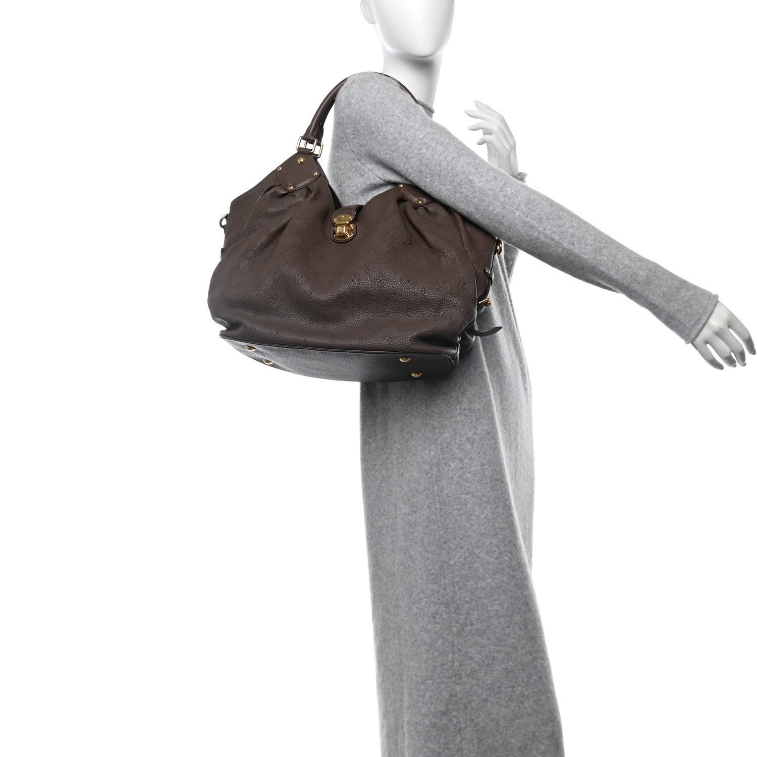 Louis Vuitton Mahina L Gris Perle 2 of 9