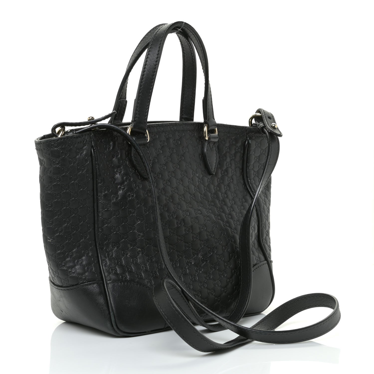 Gucci Microguccissima Small Bree Tote Black 3 of 22