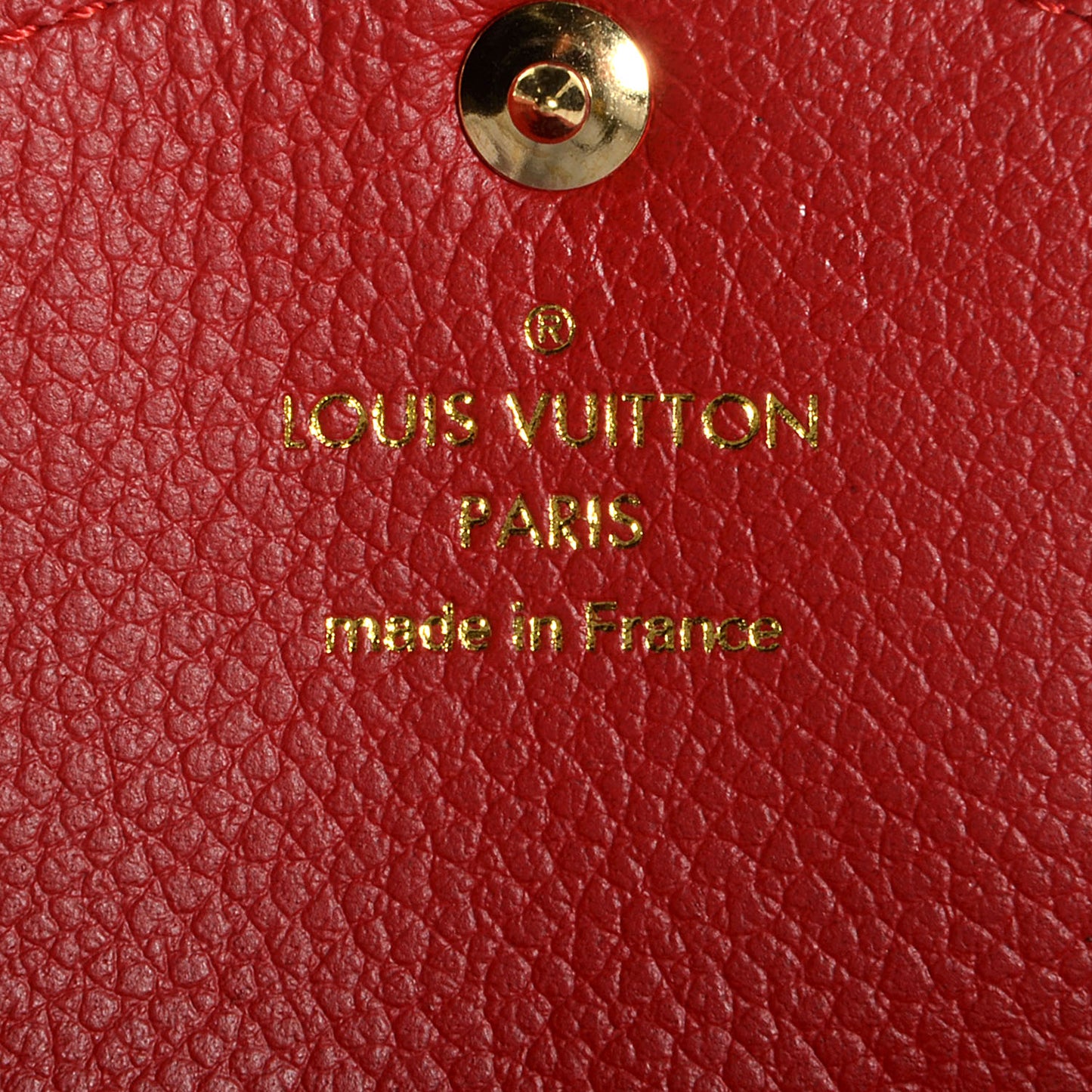 Empreinte Key Pouch Cherry