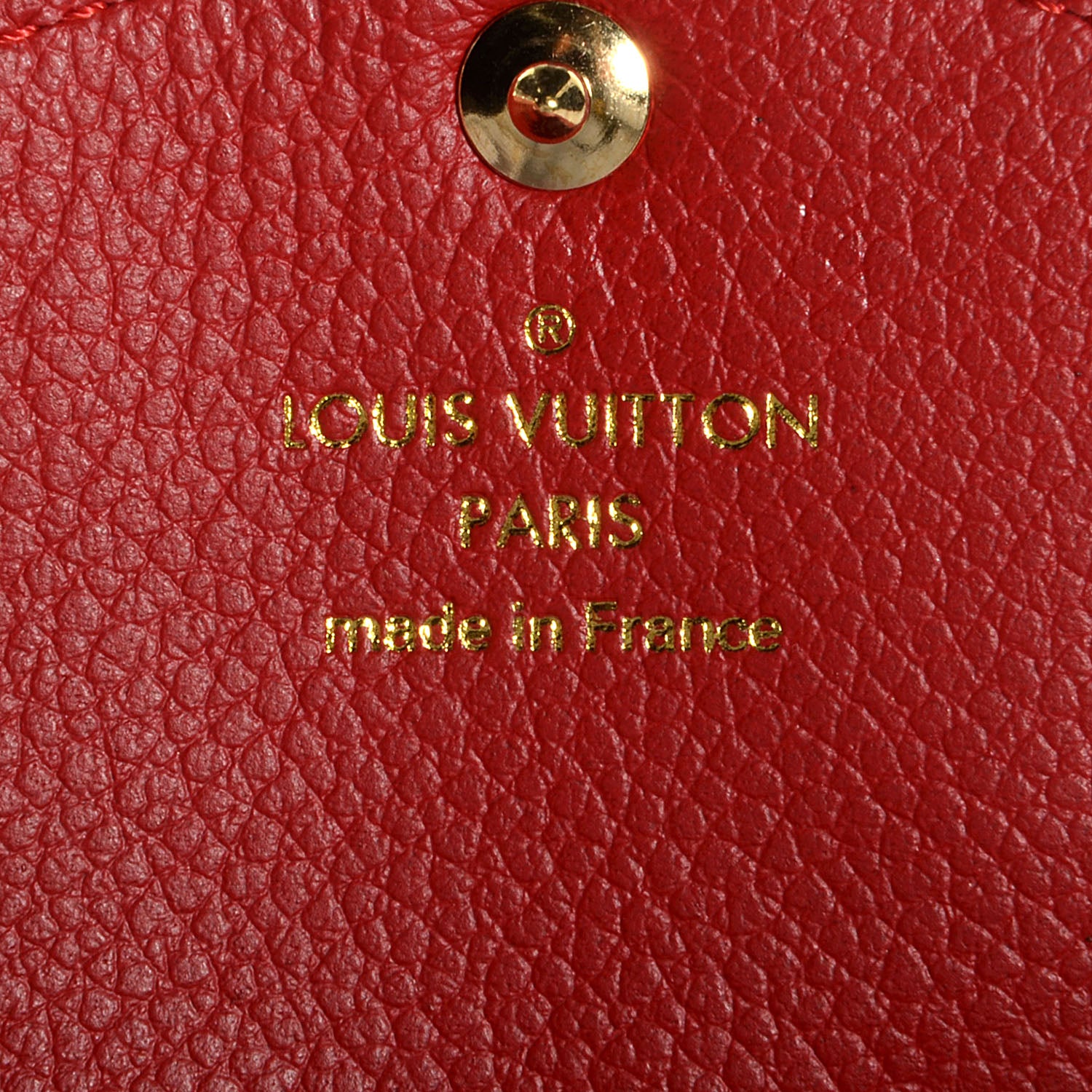 Louis Vuitton Empreinte Key Pouch Cherry 5 of 7