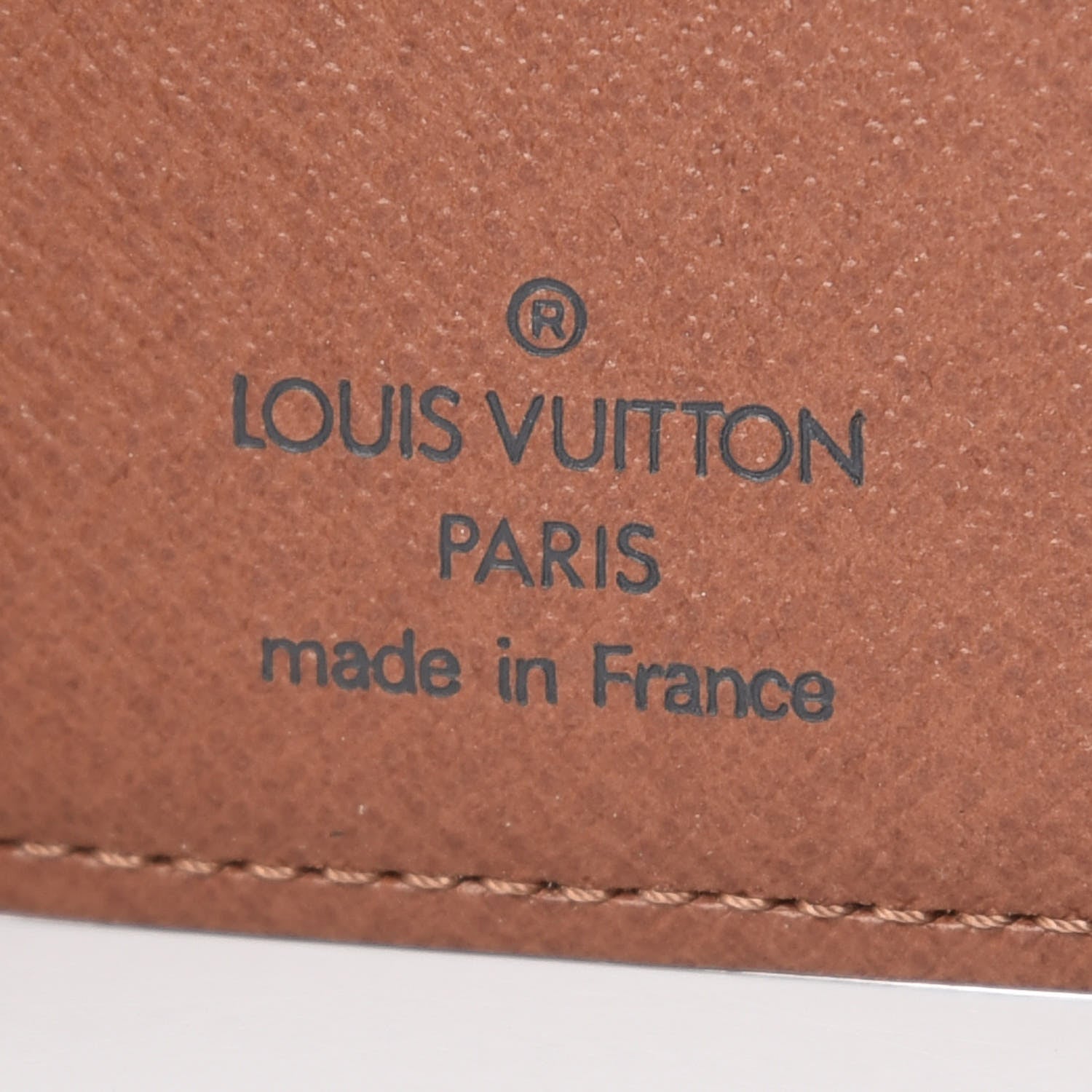 Louis Vuitton Monogram Checkbook Cover Wallet 7 of 7