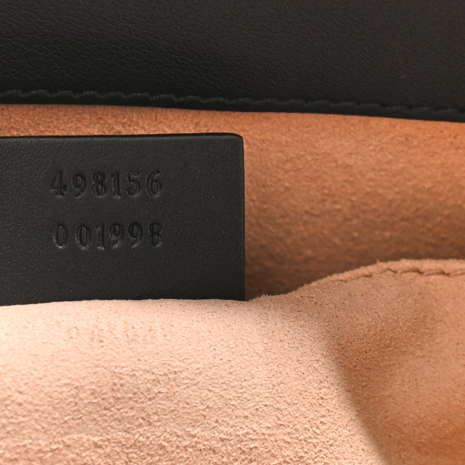 Gucci Guccissima Small Padlock Tote Black 7 of 11