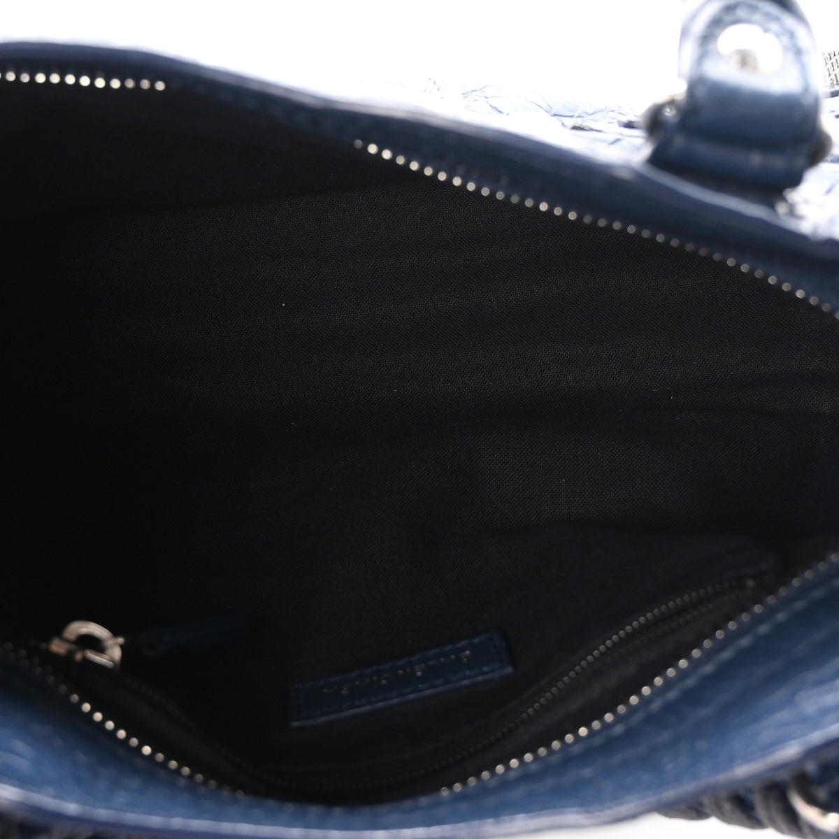 Balenciaga Agneau Giant 12 Silver Hardware Mini City Bleu Roi 4 of 10