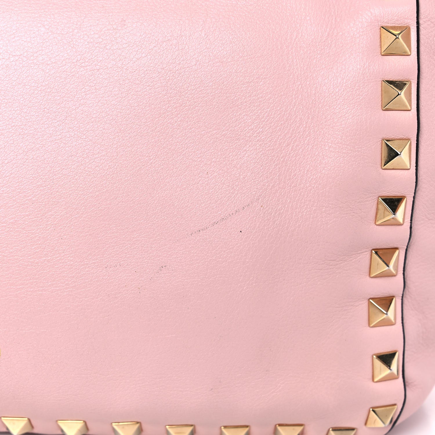 Valentino Garavani Vitello Small Rockstud Tote Pink 15 of 17