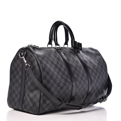 Louis Vuitton Damier Graphite Keepall Bandouliere 45 3 of 15
