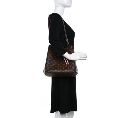 Louis Vuitton Monogram Neonoe MM Rose Poudre 2 of 11