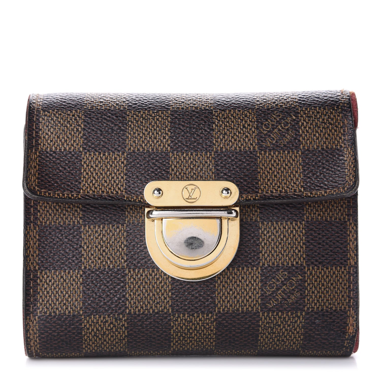 Louis Vuitton Damier Ebene Koala Compact Wallet 1 of 13