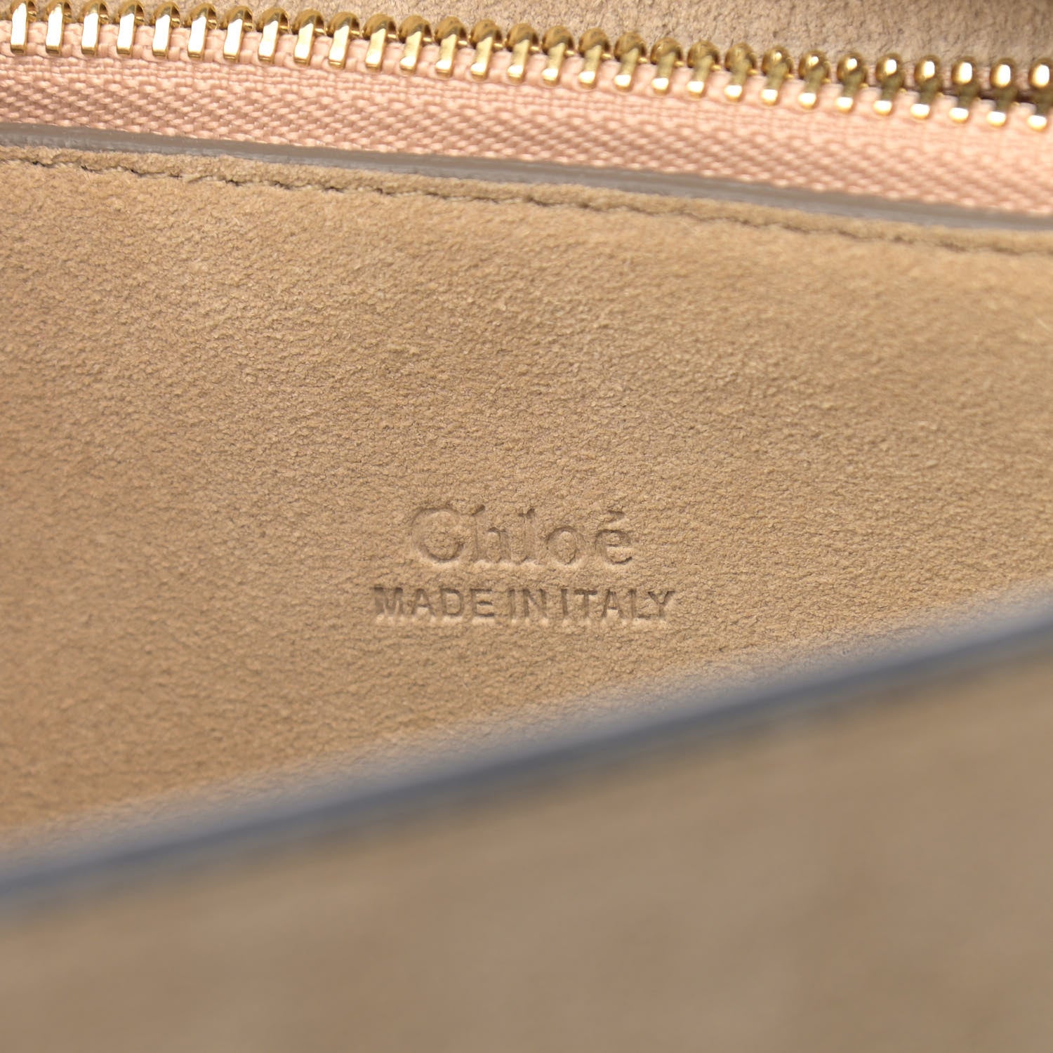 Chloe Suede Patchwork Medium Faye Shoulder Bag Desert 6 of 9