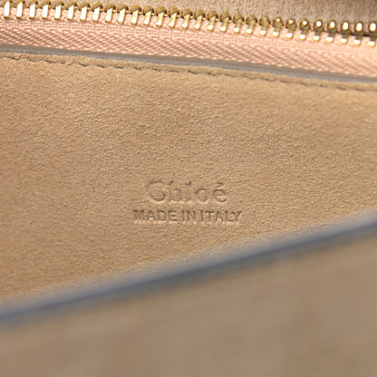 Chloe Suede Patchwork Medium Faye Shoulder Bag Desert 6 of 9