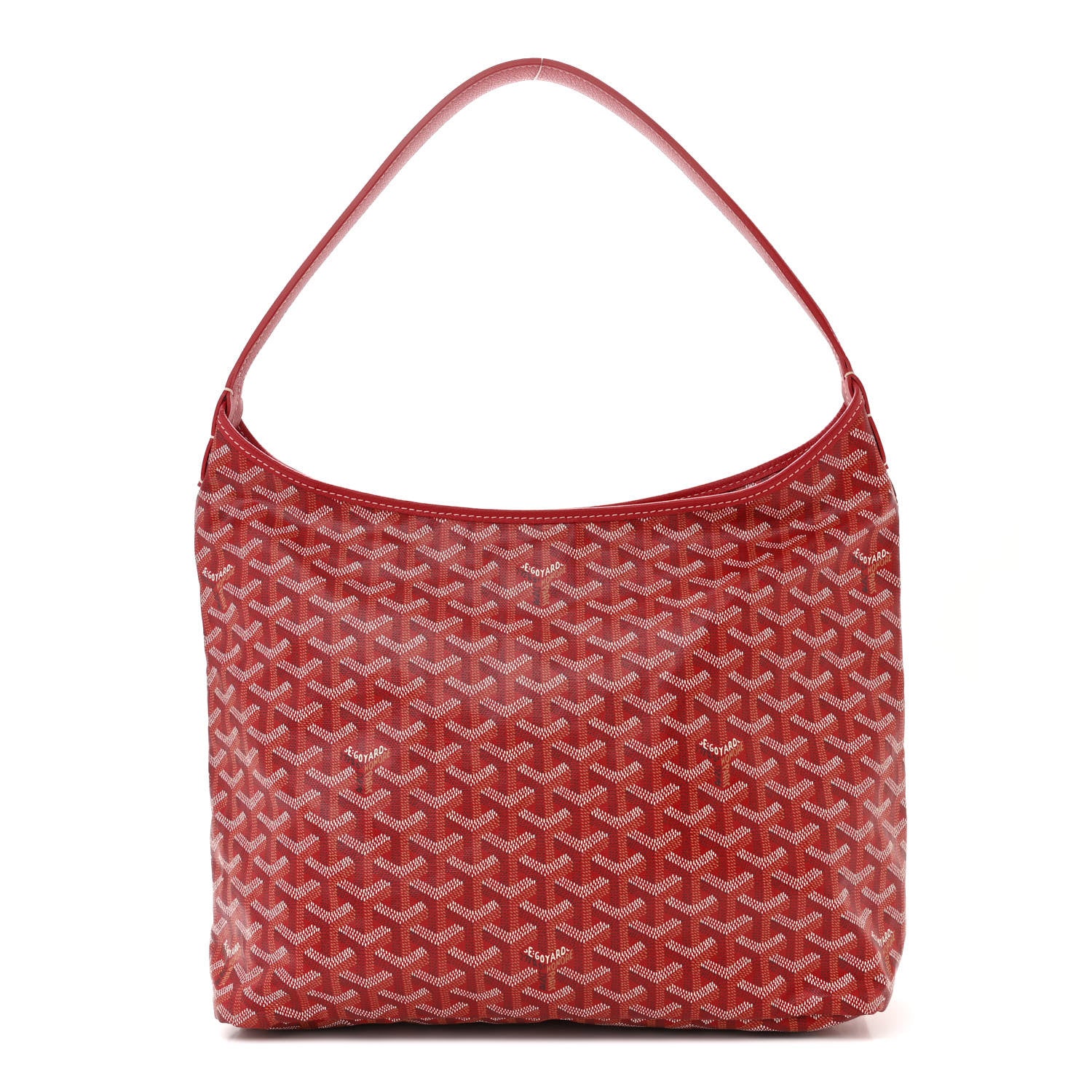 Goyard Goyardine Boheme Hobo Red 1 of 11