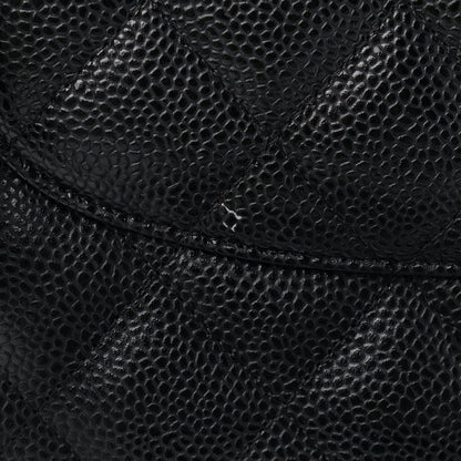 Chanel Caviar Quilted Jumbo Double Flap Black 10 of 12