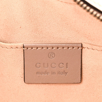 Gucci Calfskin Matelasse Small GG Marmont Chain Shoulder Bag Porcelain Rose 6 of 10