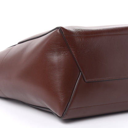 Celine Supersoft Calfskin Sangle Bucket Bag Burgundy 8 of 14