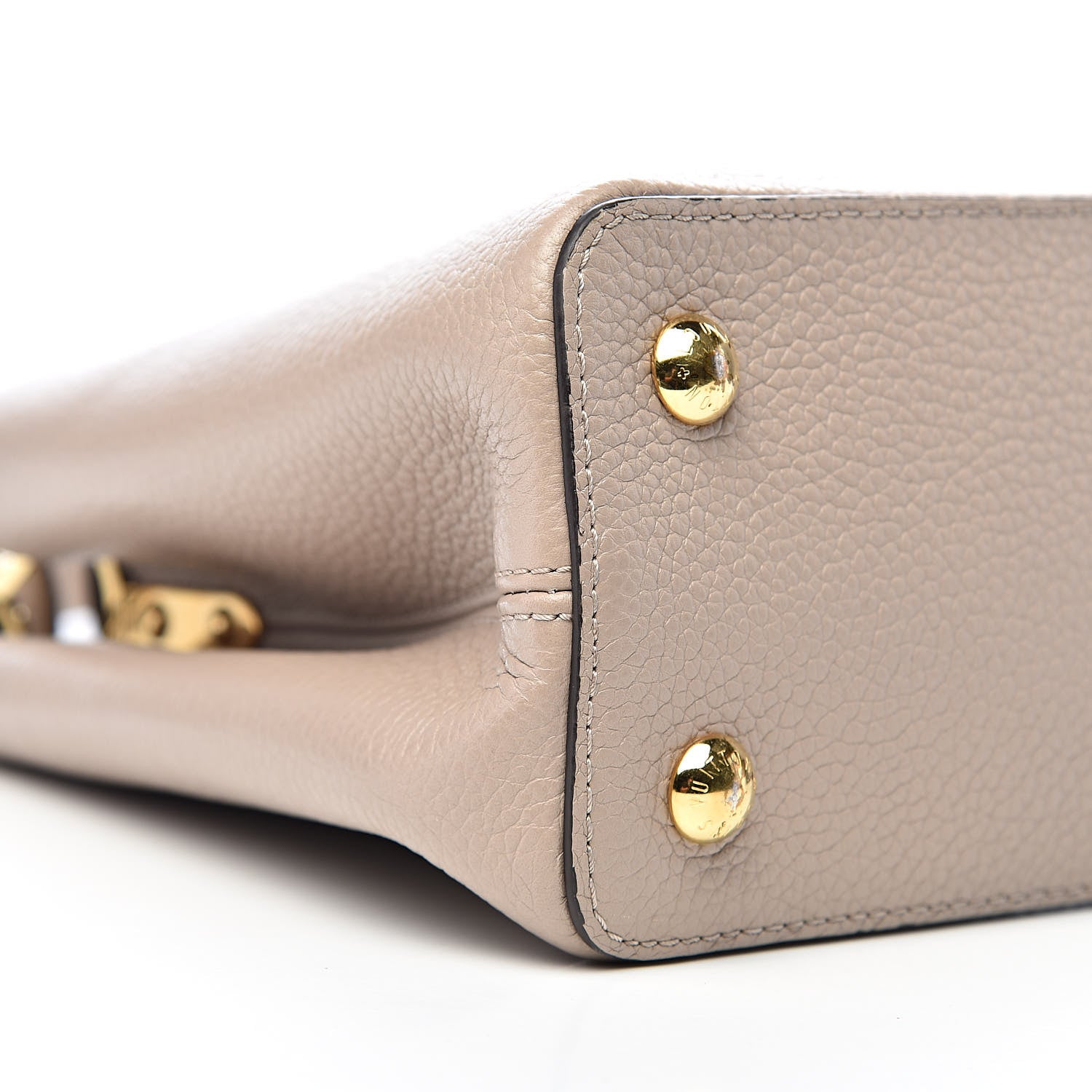 Louis Vuitton Taurillon Capucines PM Galet 7 of 10