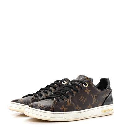 Louis Vuitton Patent Monogram Frontrow Sneakers 39 3 of 13