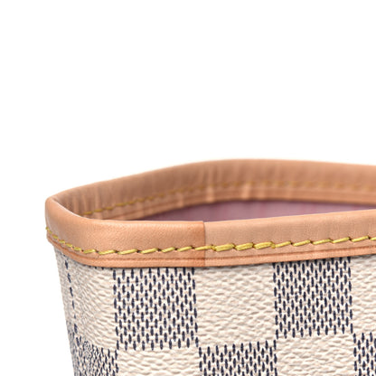 Louis Vuitton Damier Azur Neo Neverfull MM Rose Ballerine 5 of 6