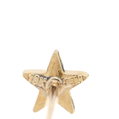 Jennifer Meyer 18K Yellow Gold Mini Star Stud Earrings 4 of 4
