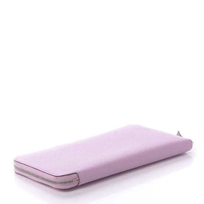 Hermes Epsom Silk'In Wallet Mauve Sylvestre 4 of 10