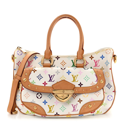 Louis Vuitton Monogram Multicolor Rita White 2 of 25