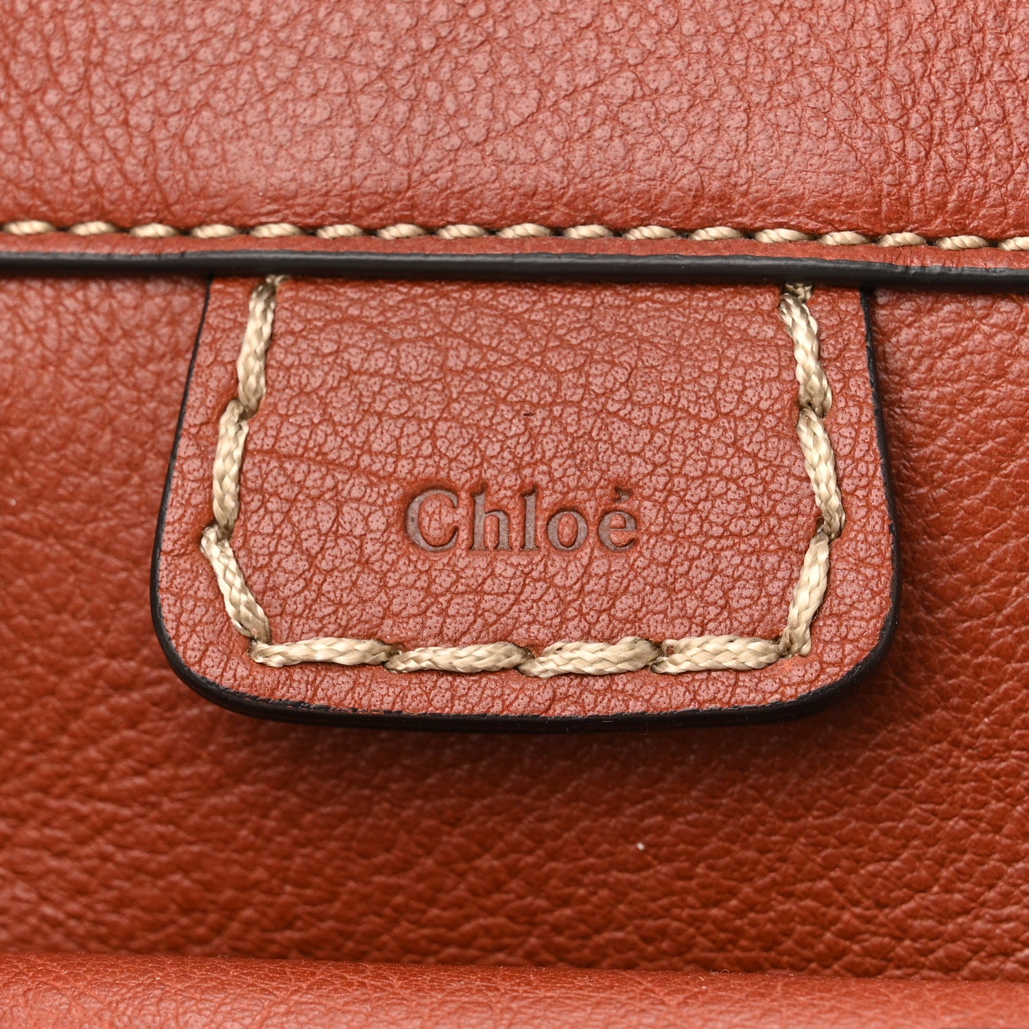 Chloe Buffalo Mini Edith Sepia Brown 7 of 9