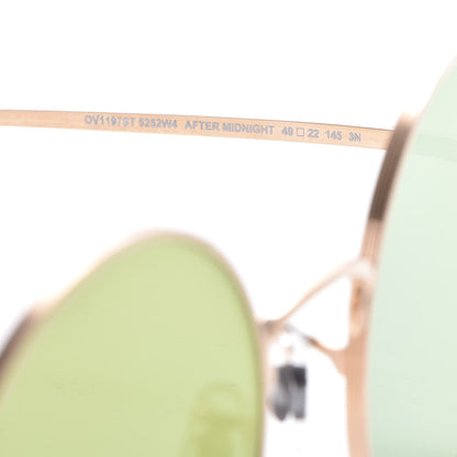 Oliver Peoples The Row After Midnight Round Sunglasses Gold 6 of 9
