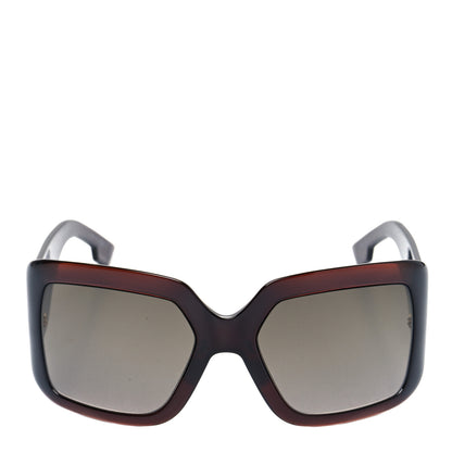 Christian Dior Acetate DiorSo Light 2 Shield Sunglasses Tortoise 2 of 9