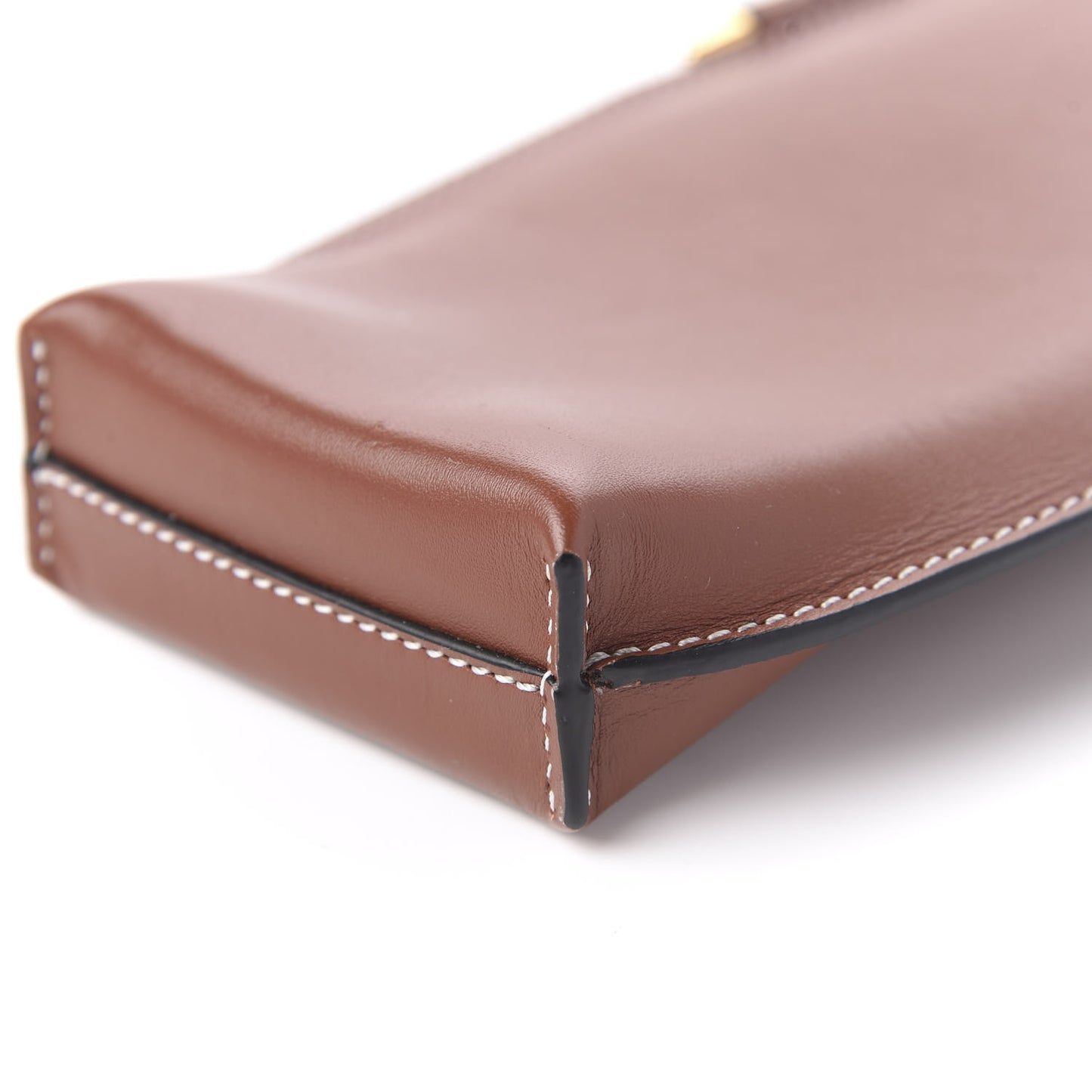 Smooth Calfskin Gate Pocket Rust