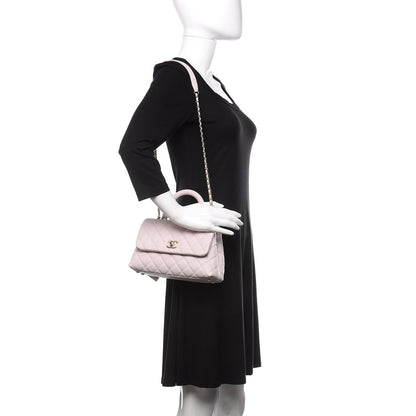 Chanel Caviar Quilted Mini Coco Handle Flap Lilas Lilac 2 of 11