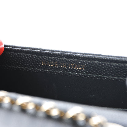 Chanel Caviar Quilted Golden Class Phone Holder Black 7 of 8