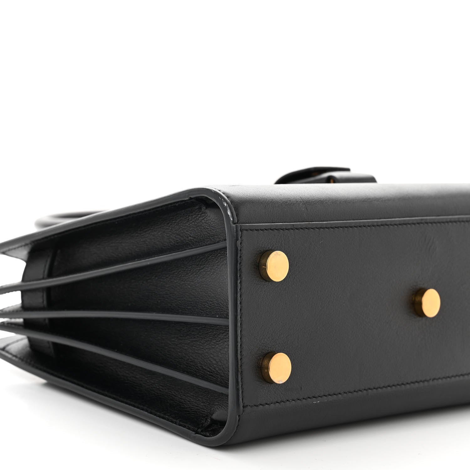Saint Laurent Calfskin Nano Sac De Jour Black 9 of 10