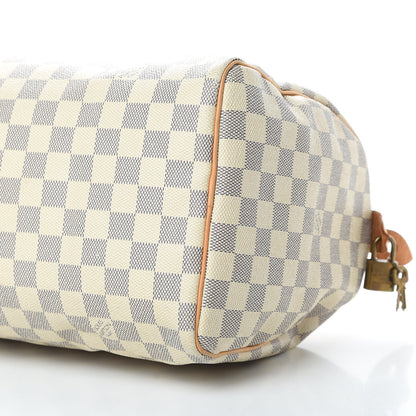 Louis Vuitton Damier Azur Speedy 30 10 of 16