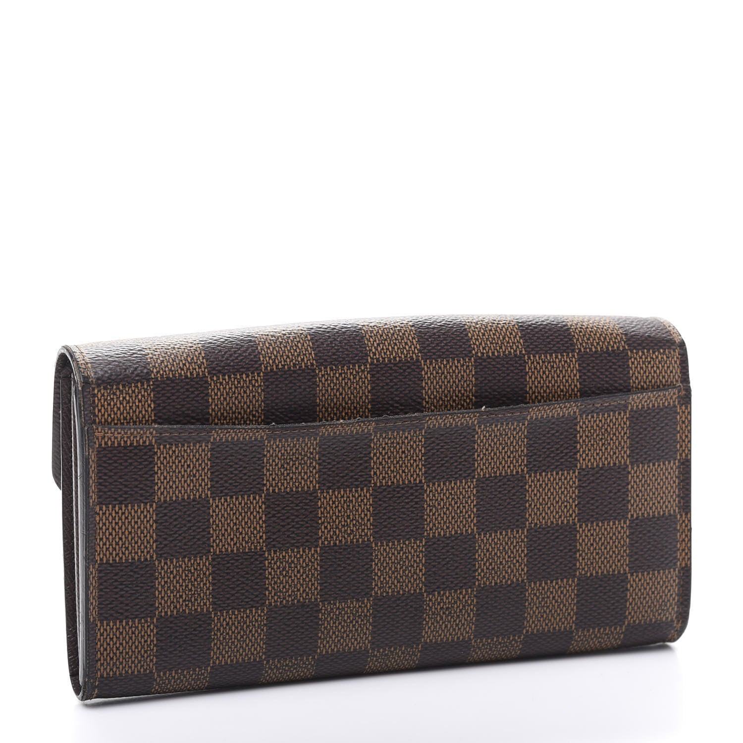 Louis Vuitton Damier Ebene Sarah Wallet NM 3 of 9