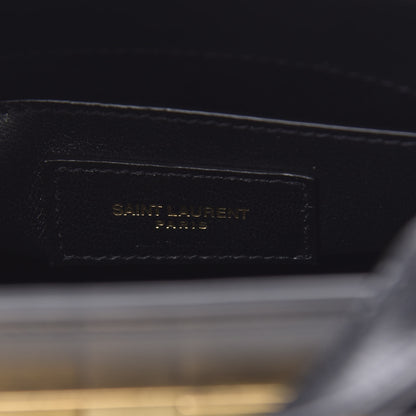 Saint Laurent Smooth Calfskin Manhattan Nano Shopper Tote Black 6 of 11