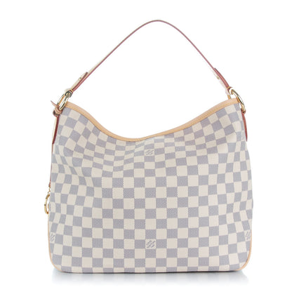 Louis Vuitton Damier Azur Delightful PM Rose Ballerine 1 of 8