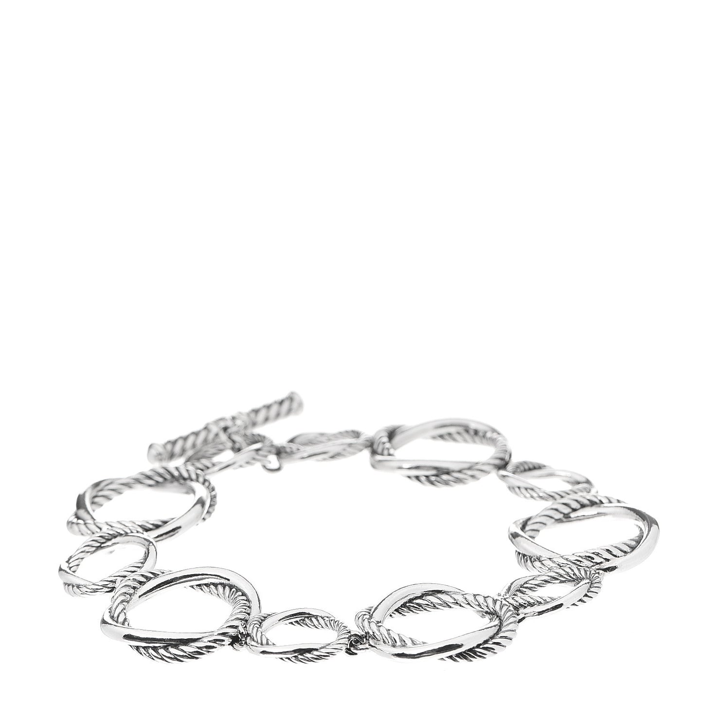 Sterling Silver Infinity Link Bracelet