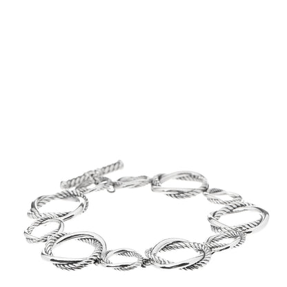 David Yurman Sterling Silver Infinity Link Bracelet 1 of 3