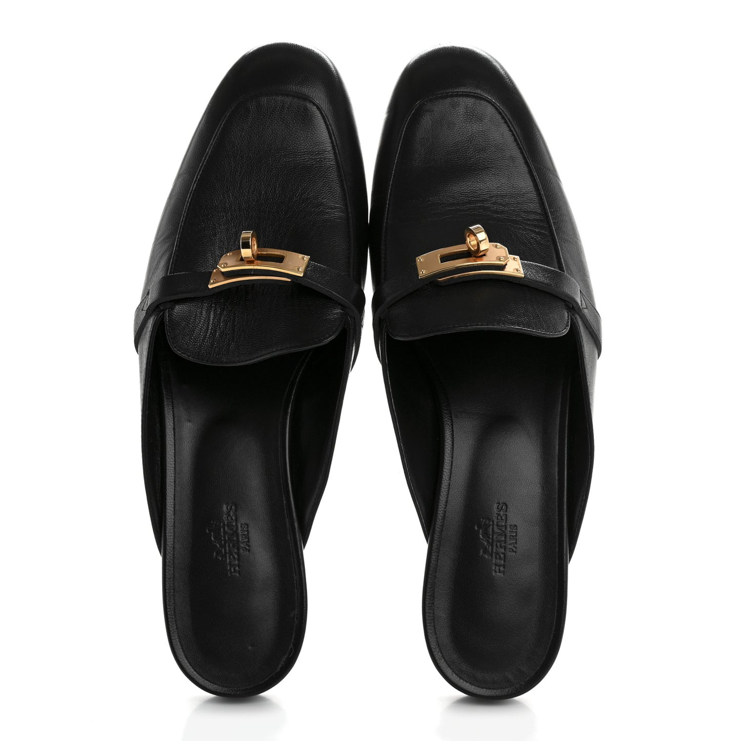 Goatskin Oz Mules 40.5 Black