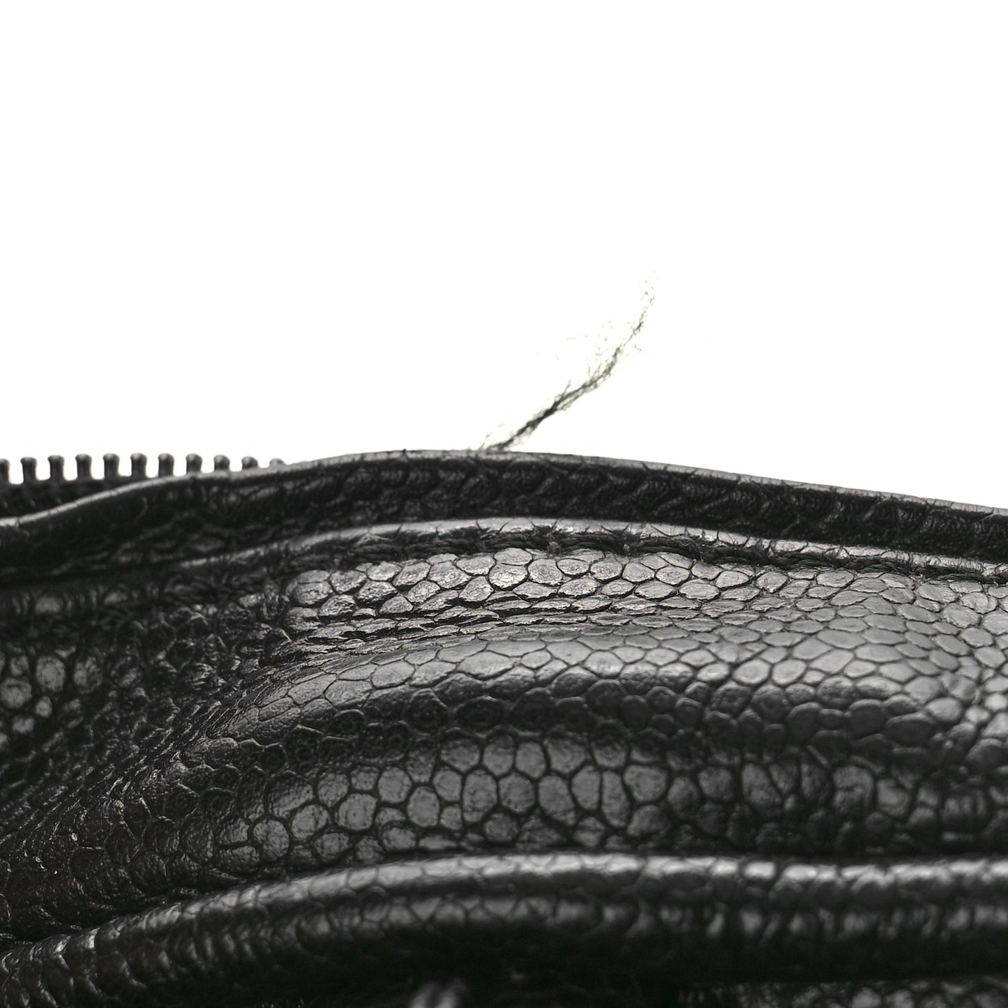 Caviar Quilted Small Bowler Black