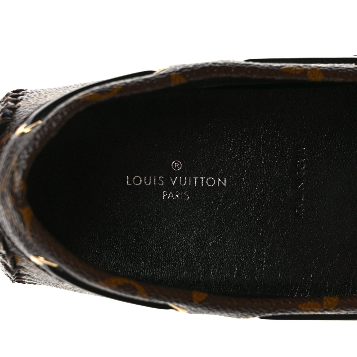 Patent Monogram Gloria Loafers 37.5