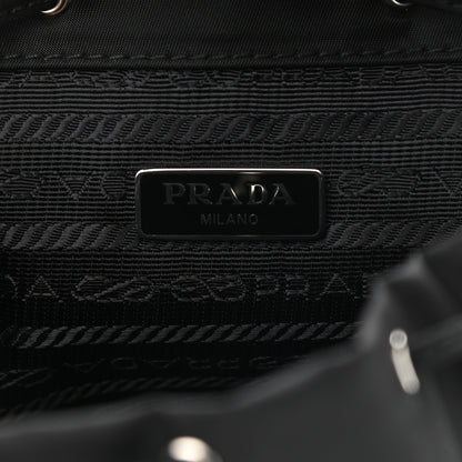 Prada Nylon Vela Mini Crossbody Backpack Black 6 of 10