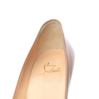 Christian Louboutin Patent Kate 100 Pumps 39 Nude 10 of 12