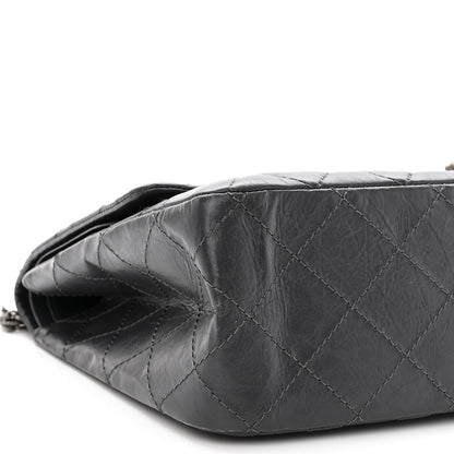 Chanel Aged Calfskin Quilted 2.55 Reissue 227 Flap Grey 9 of 10