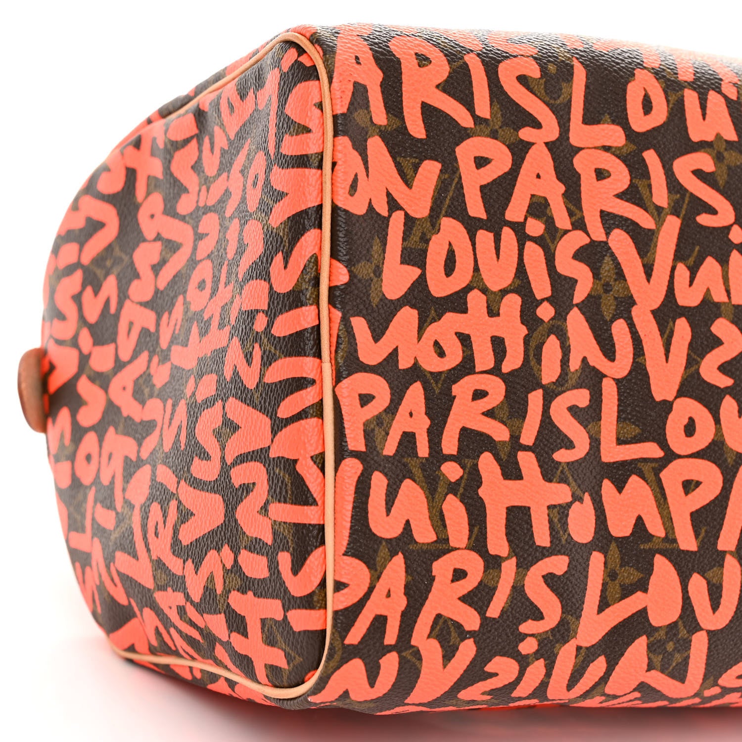 Louis Vuitton Monogram Graffiti Speedy 30 Orange 8 of 9