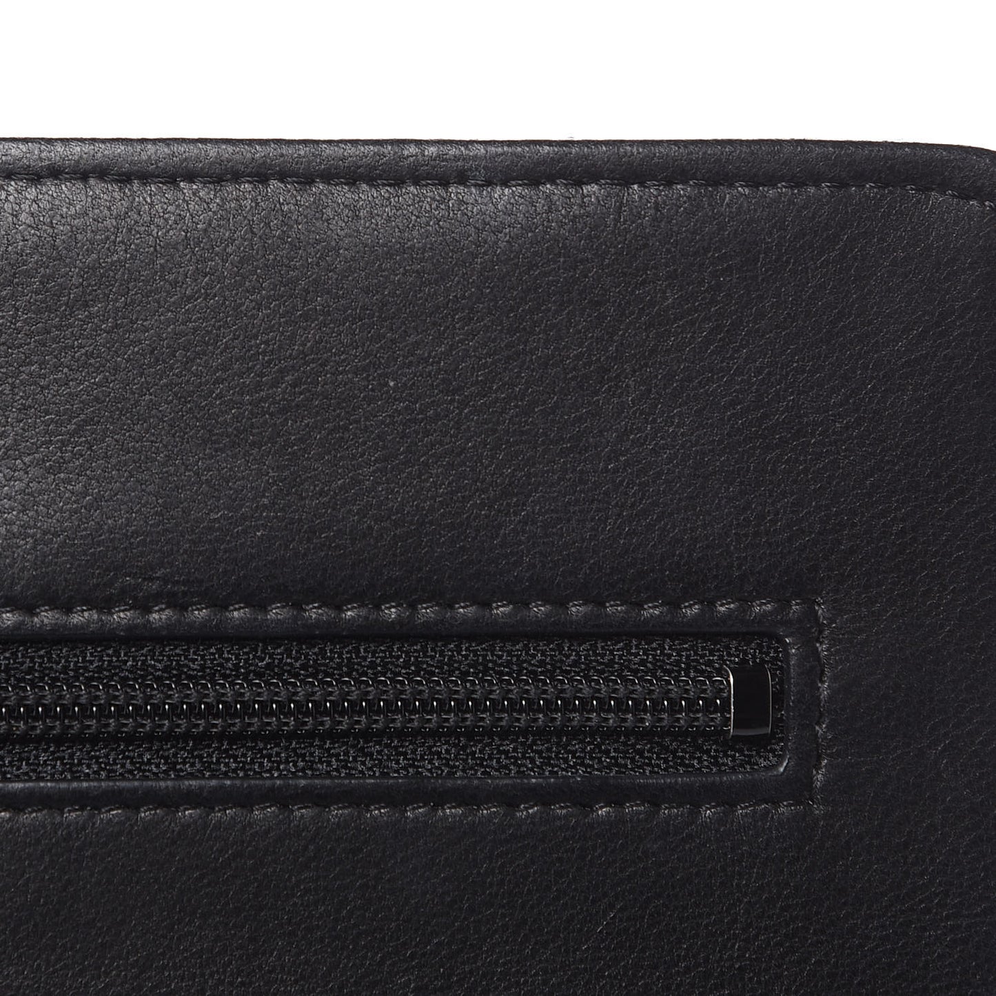 Aged Calfskin Quilted Reissue Wallet On Chain WOC Black